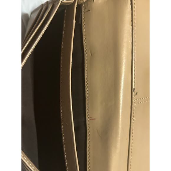 Authentic Vintage Gold Pleated Coach Wallet - Picture 6 of 8